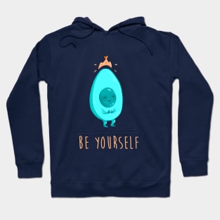 Be yourself - Avocado Hoodie